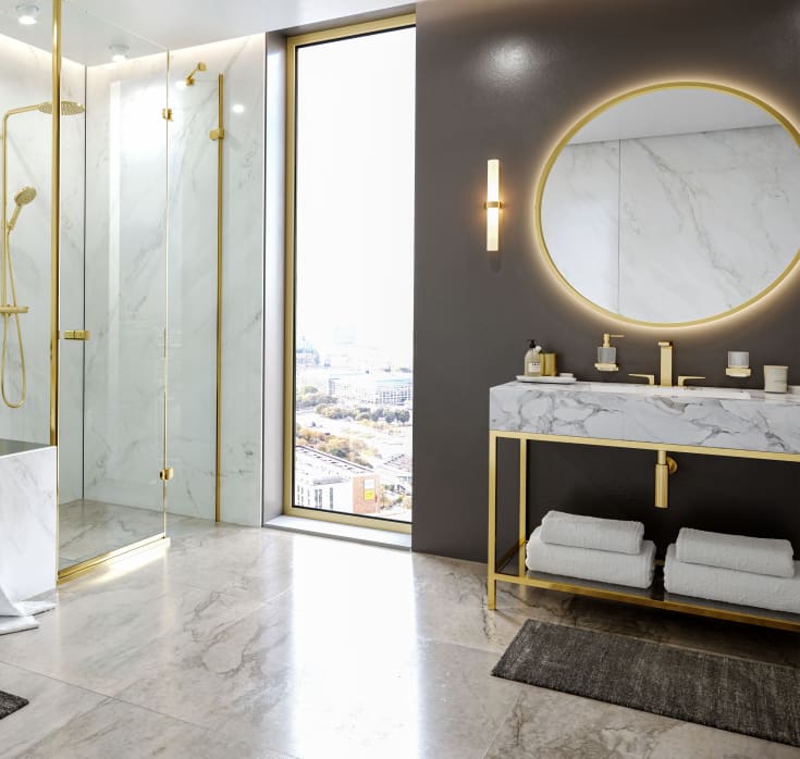 Hansgrohe Flowstar S vattenlås, guld