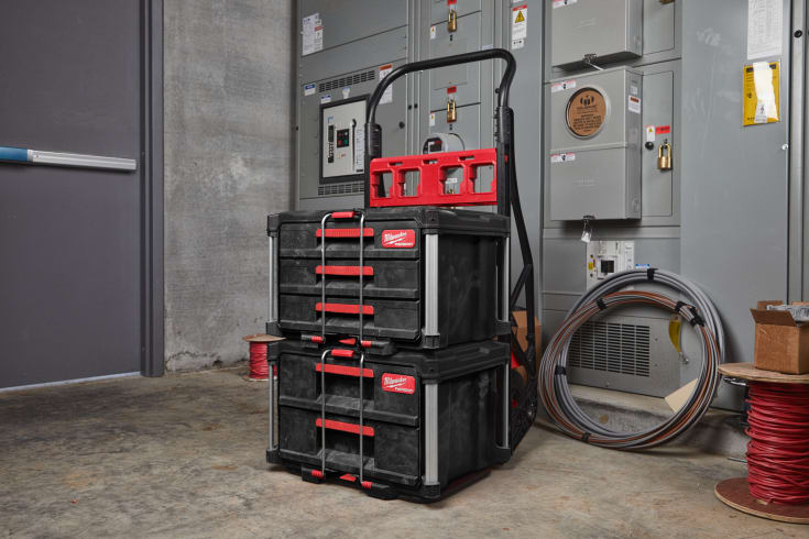 Milwaukee Packout skuffeboks, med 2 skuffer