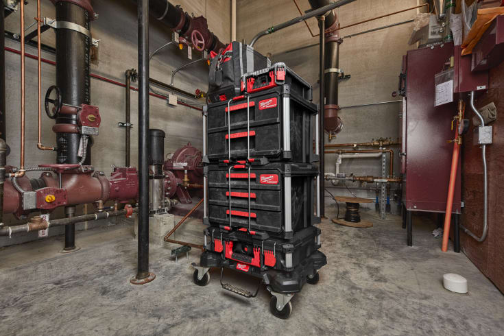 Milwaukee Packout skuffeboks, med 2 skuffer