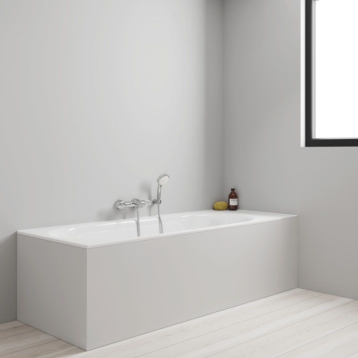 Grohe Precision Feel badkarsblandare, krom