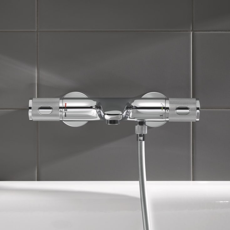 Grohe Precision Feel badkarsblandare, krom