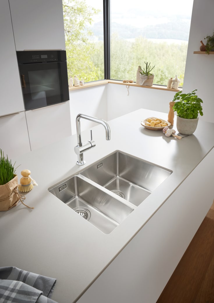 Grohe Minta kjøkkenarmatur, krom