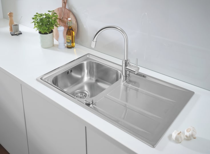 Grohe Concetto køkkenarmatur, udtrækstud, krom