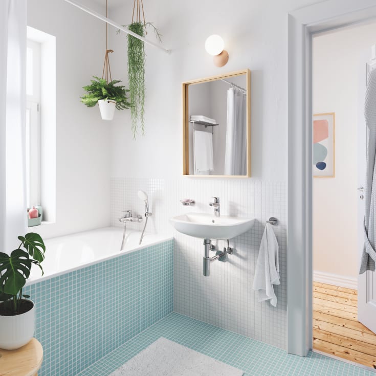 Grohe Bau Ceramic håndvask, 55,3x38,6 cm, hvid