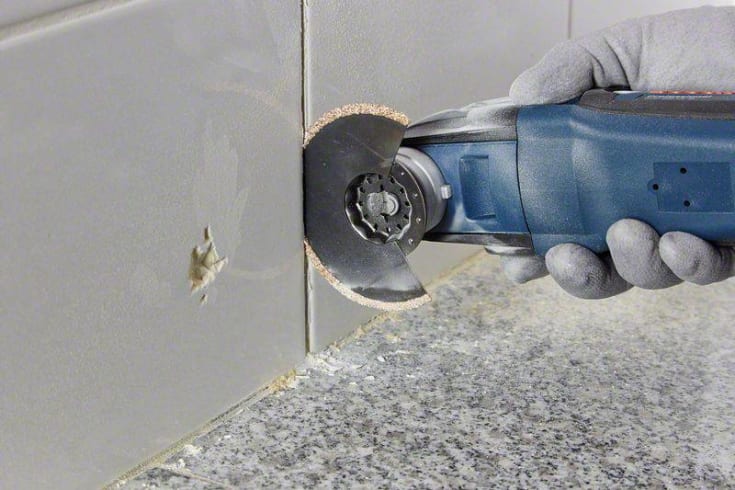 Bosch Starlock kakelset för multiverktyg, 4 delar