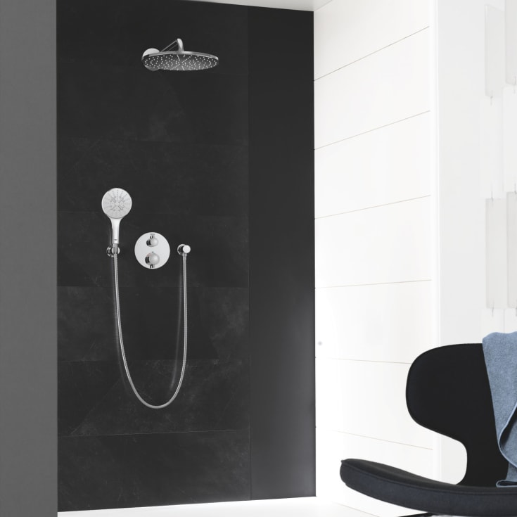 Grohe Rainshower SmartActive 130 håndbruser, krom