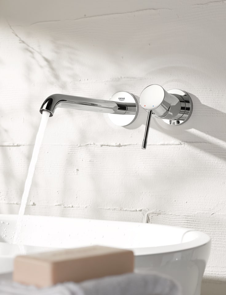 Grohe Essence tvättställsblandare, krom