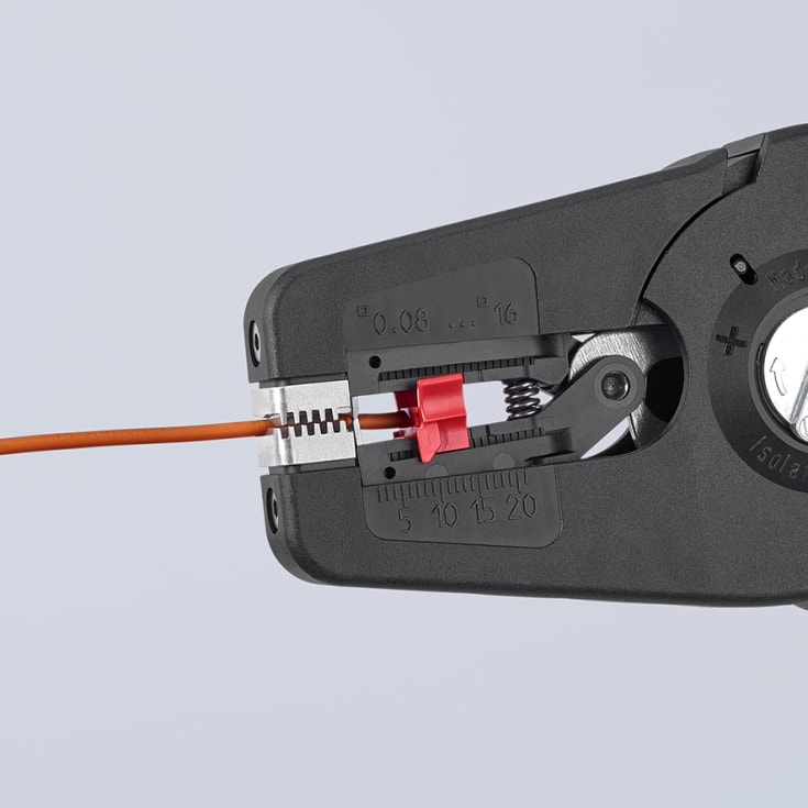 KNIPEX PRECISTRIP 16 automatisk avisoleringstang, 0,08–16 mm²