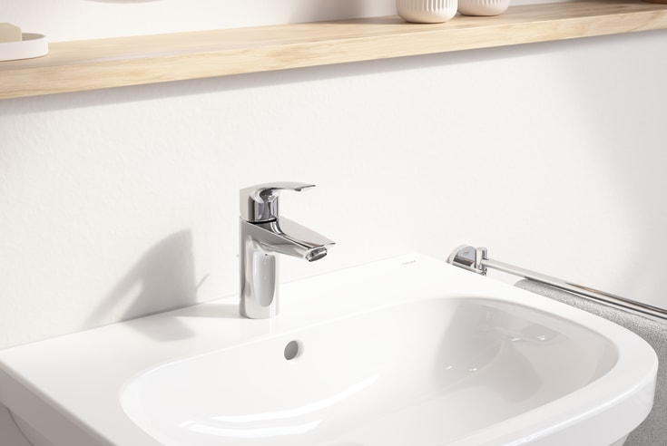 Grohe Euro Ceramic tvättställ, 59,5x48,2 cm, vit