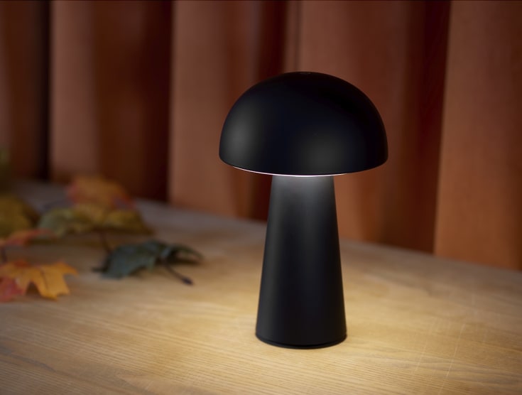 Nielsen Light Move Me uppladdningsbar bordslampa, svart