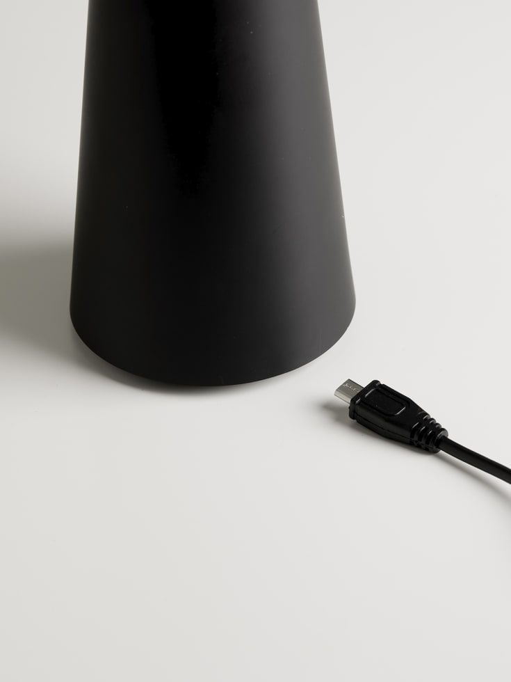 Nielsen Light Move Me genopladelig bordlampe, sort