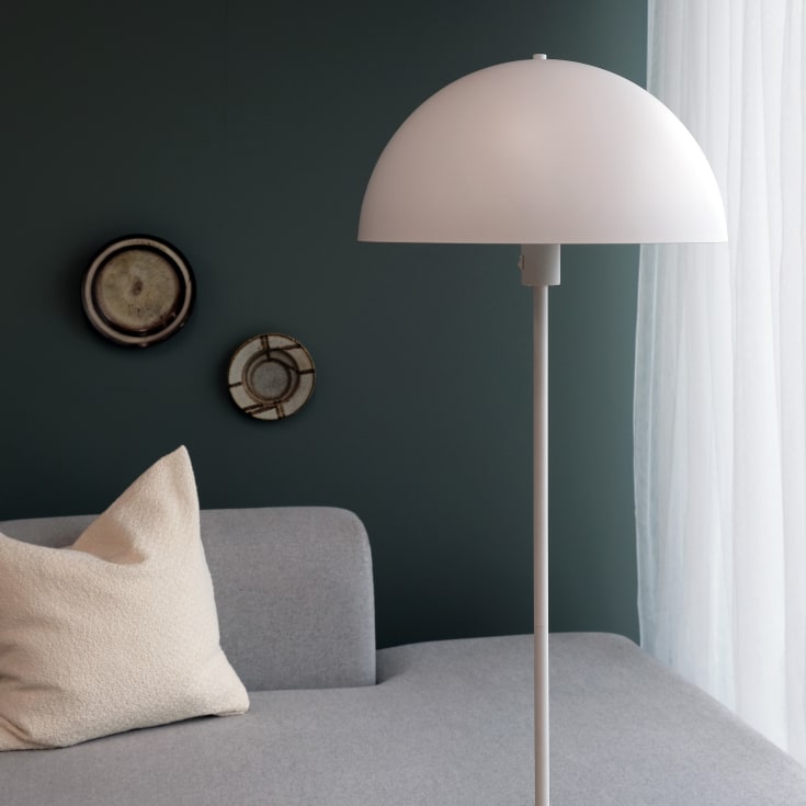 Dyberg Larsen Stockholm golvlampa, vit