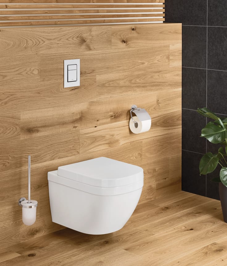 Grohe Essentials toiletbørste, krom
