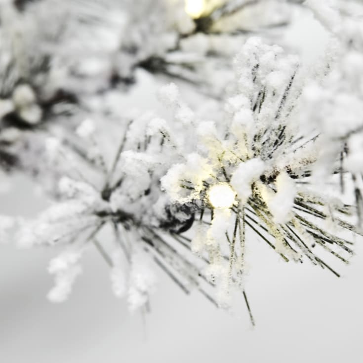 Nordic Winter kunstig lerketre med lys