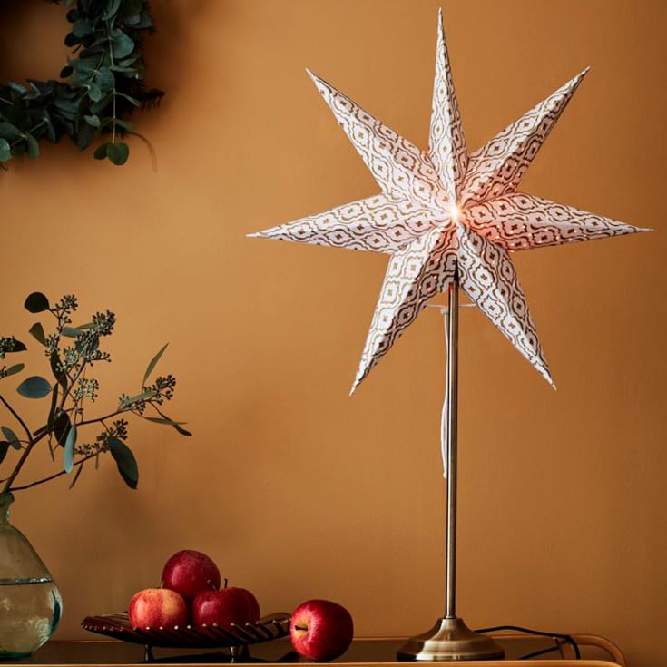 Markslöjd Baroque LED julestjerne bordlampe