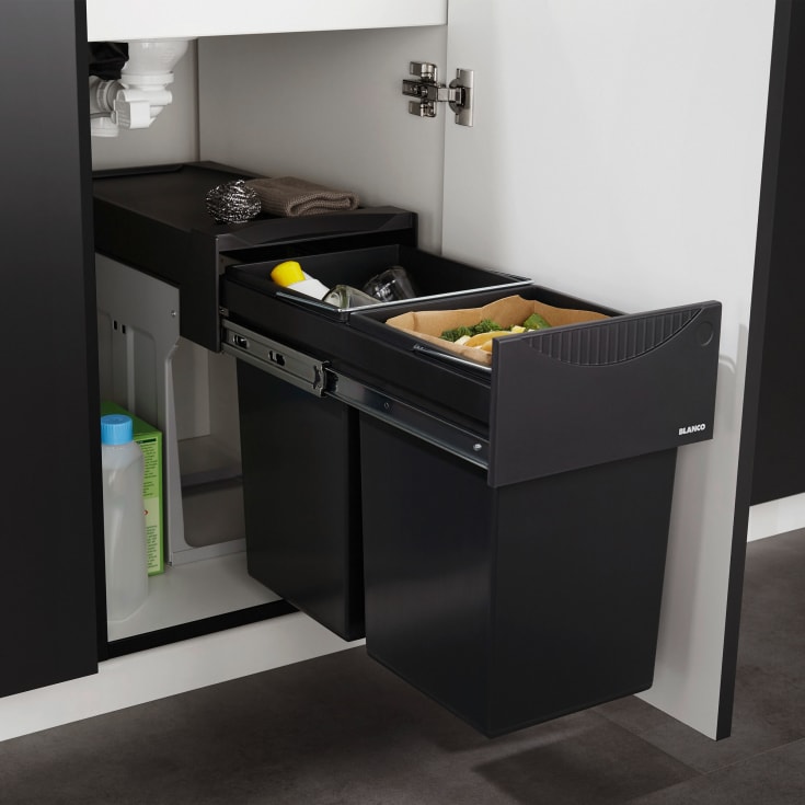 Blanco Botton II 30/2 affaldssystem med 2 spande