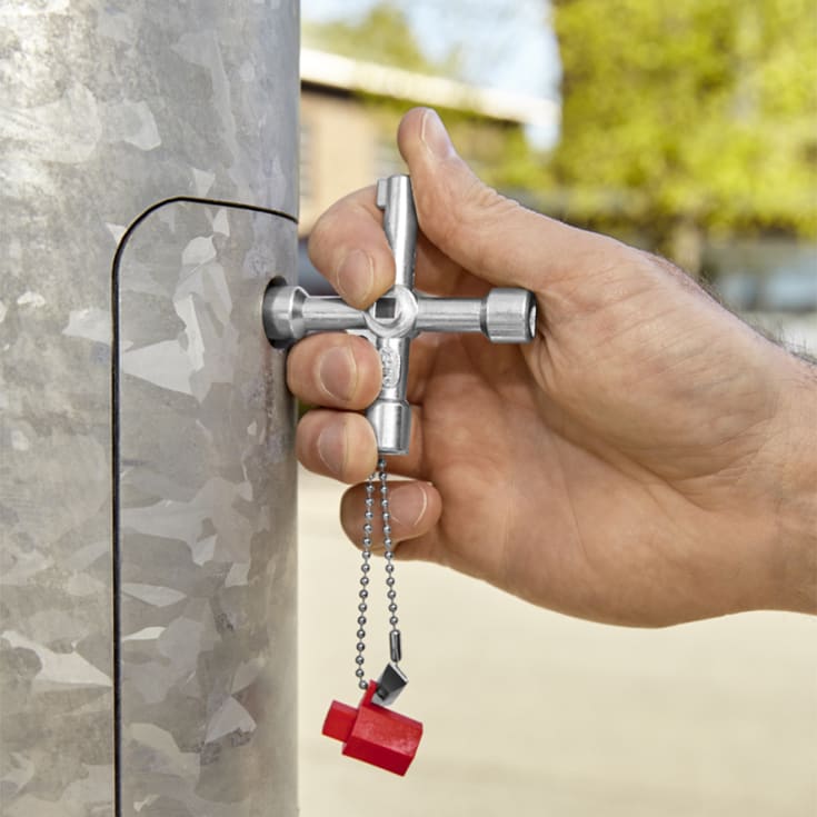 Knipex L-AUS kontrollskåpsnyckel