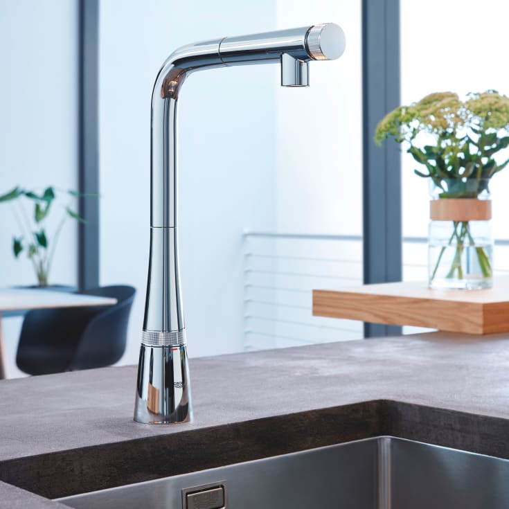 Grohe Zedra SmartControl köksblandare, krom