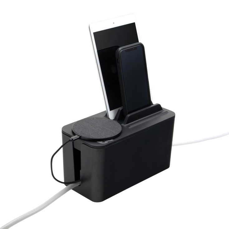 Bluelounge CableBox mini Station, svart