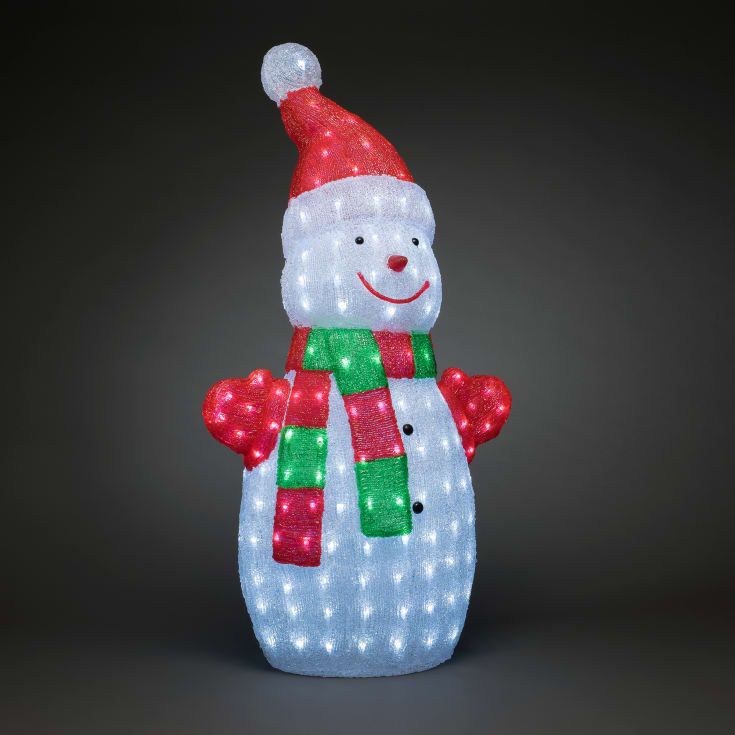 Konstsmide snögubbe, H90 cm
