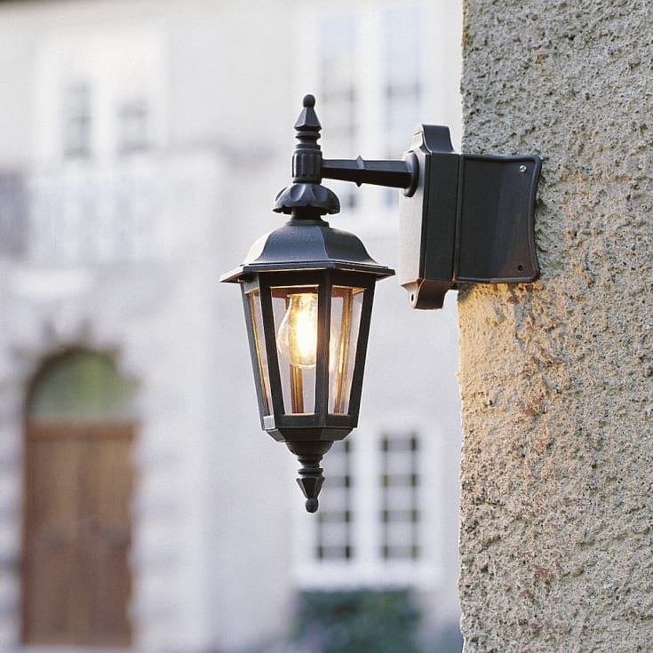 Konstsmide Pallas Down vägglampa utomhus