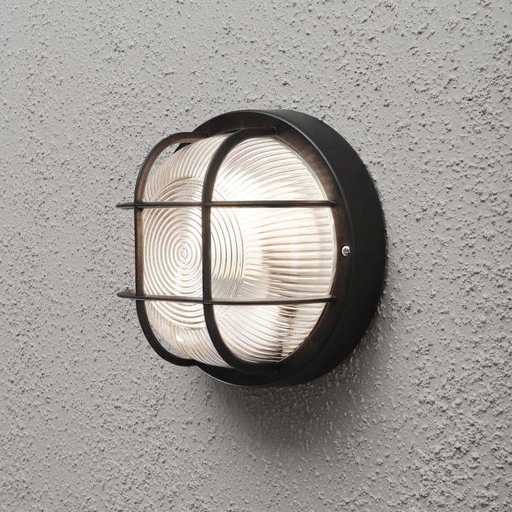 Konstsmide Mantova vägglampa utomhus, svart