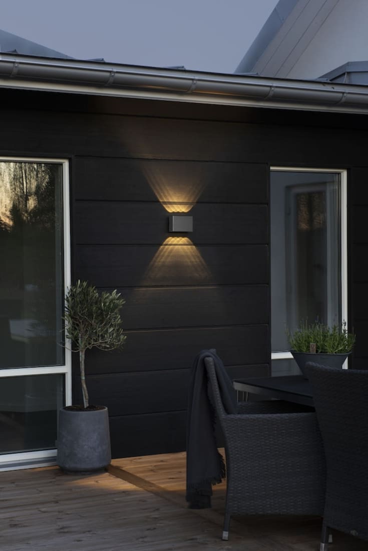 Konstsmide Chieri vägglampa utomhus