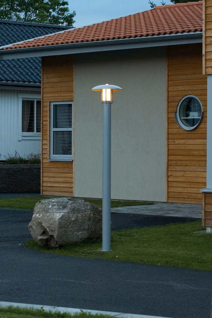 Konstsmide Heimdal parklampe, grå
