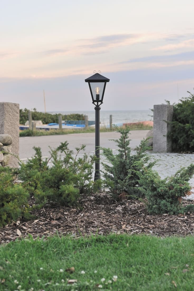 Konstsmide Benu trädgårdslampa, svart