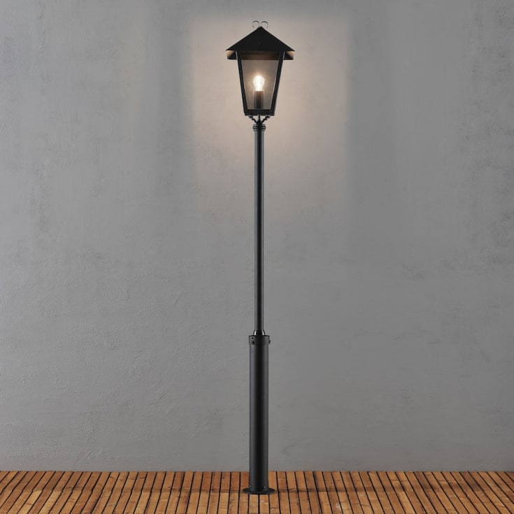 Konstsmide Benu parklampe, svart