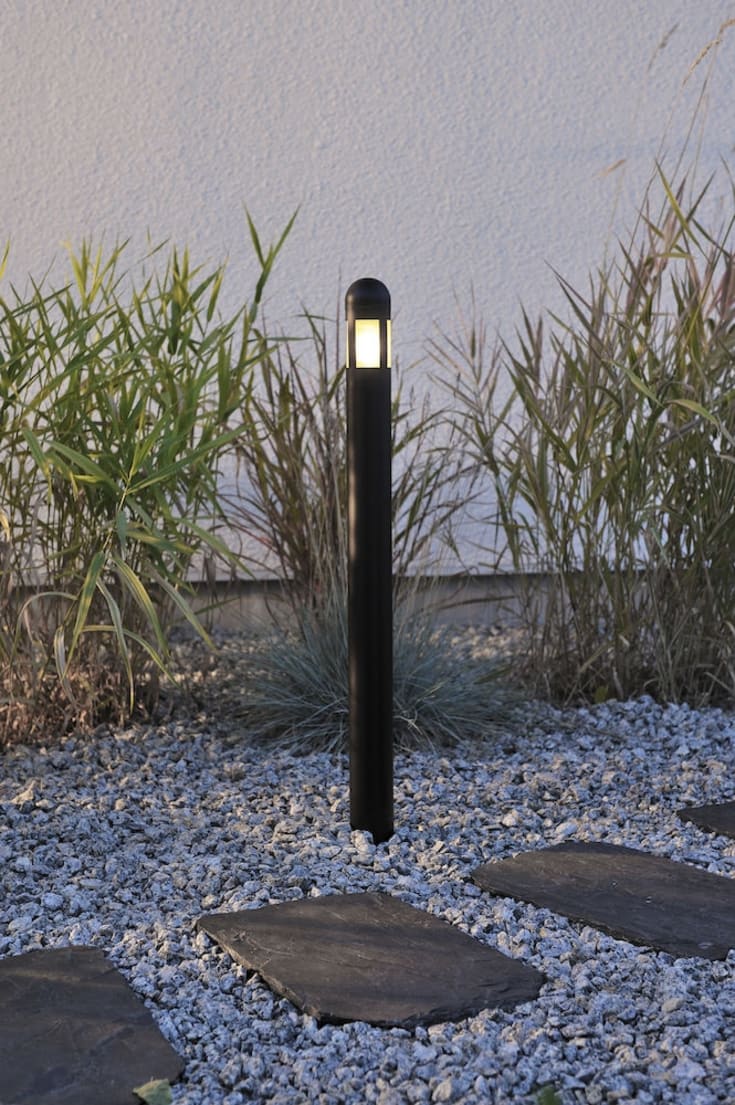 Konstsmide Amalfi trädgårdslampa, svart