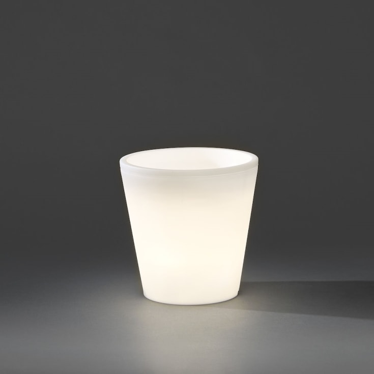 Konstsmide Assisi växtkruka med ljus, 28 cm