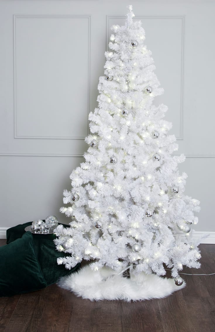 Star Trading Ottawa kunstig juletre med lys, hvit