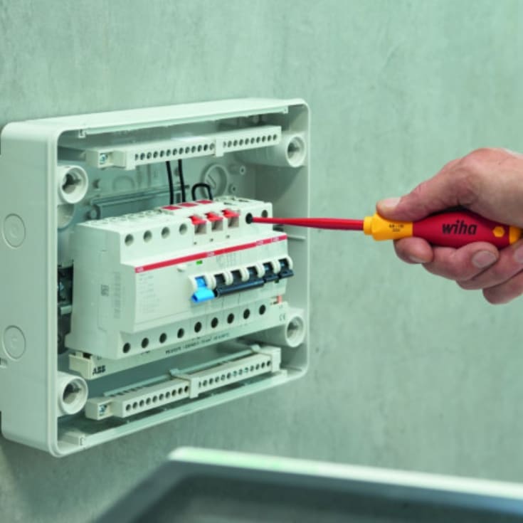 Wiha Slimfix skrujernsett 6 deler 1000 Volt