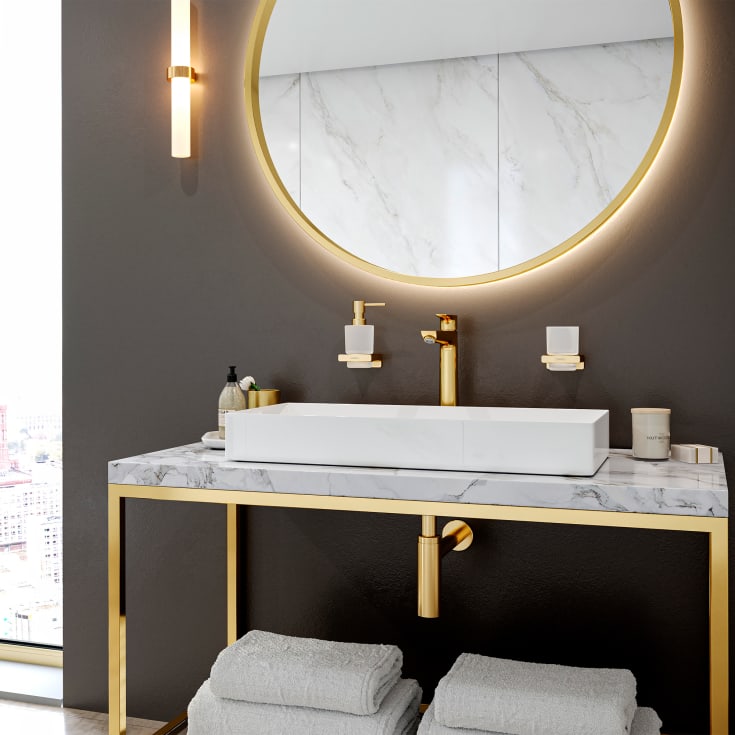 Hansgrohe AddStoris tandkrus, guld