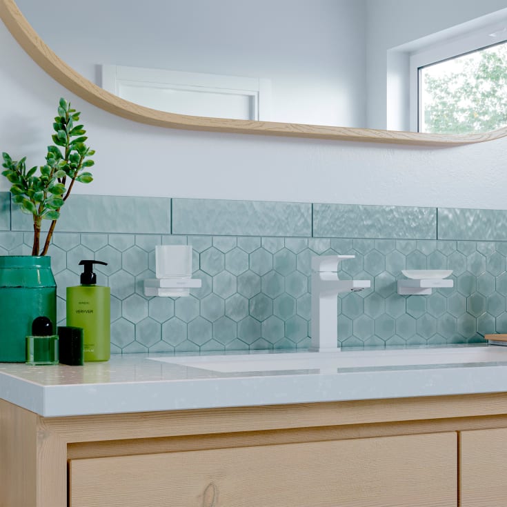 Hansgrohe AddStoris tandborstmugg, matt vit