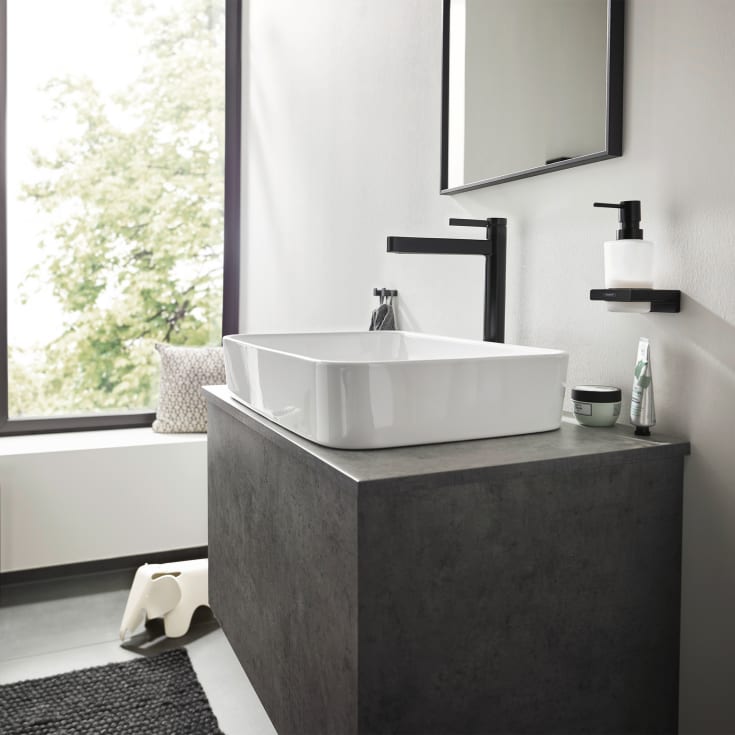Hansgrohe AddStoris sæbedispenser, mat sort
