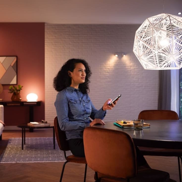 Philips Hue White E27 standardpære, startsæt