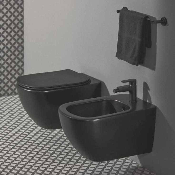 Ideal Standard IOM håndklestang, 45 cm, matt sort