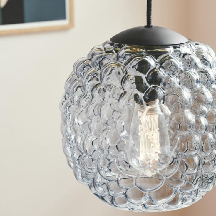 Halo Design Grape pendellampa, klar, Ø20 cm