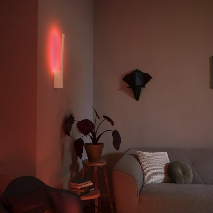 Philips Hue Liane vägglampa, vit
