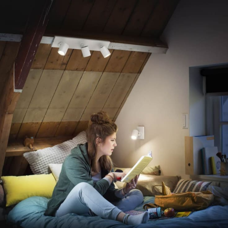 Philips Hue Connected Runner takspotlight, vit
