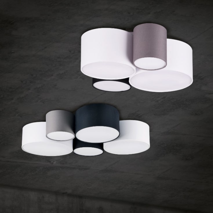 Trio Lighting Hotel taklampe, 4-i-1