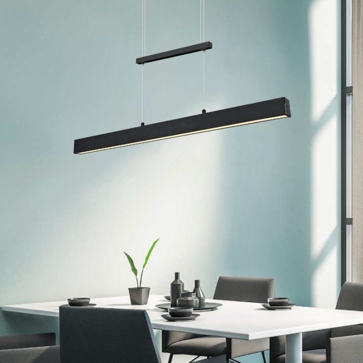 Trio Lighting Paros pendellampa, svart