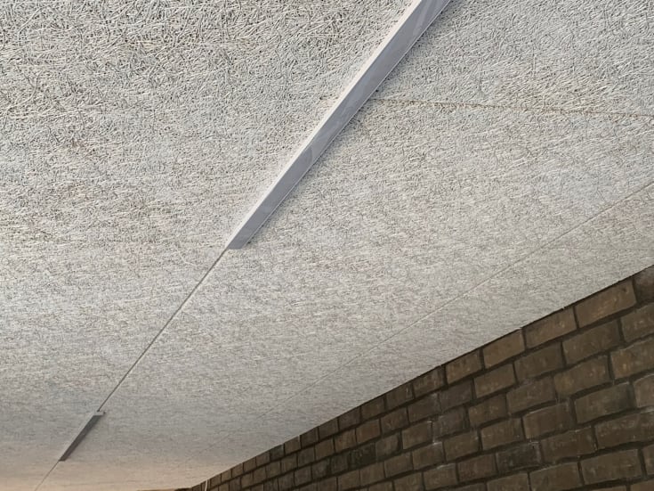 Green:ID underforsænket CCT LED skinne til Troldtekt loft, 60 cm