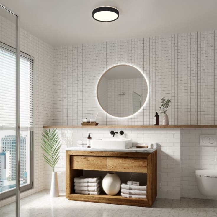 Nordlux Noxy plafond, sort