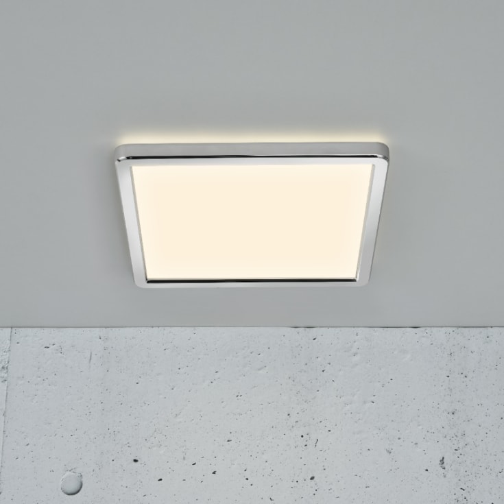 Nordlux Oja Square taklampa, krom