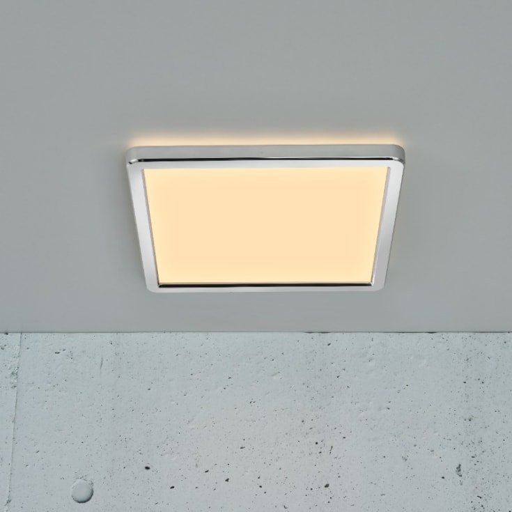 Nordlux Oja Square taklampa, krom