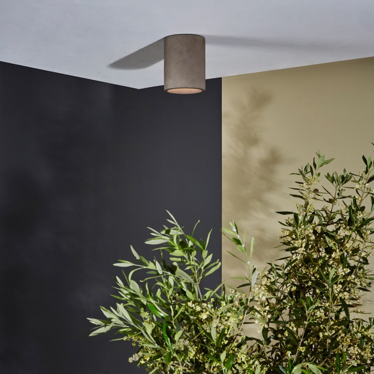 Astro Kos Coastal udendørs loftlampe, rund