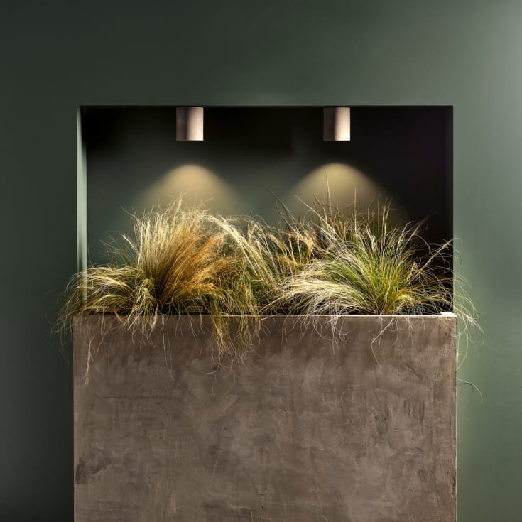 Astro Kos Coastal udendørs loftlampe, rund
